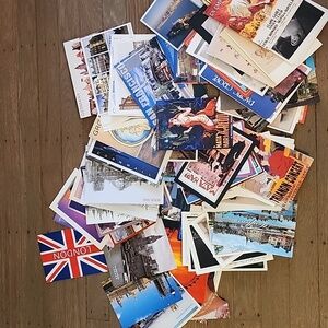 Colorful Travel Postcard Collection- Vintage -Total Of 132
